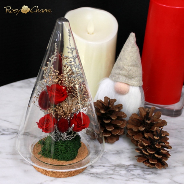 プリザーブドフラワー ガラスドーム プレゼント 赤い薔薇 ボックス入り 楽天市場】ランキング入賞 プリザーブドフラワー 花 ギフト ガラス